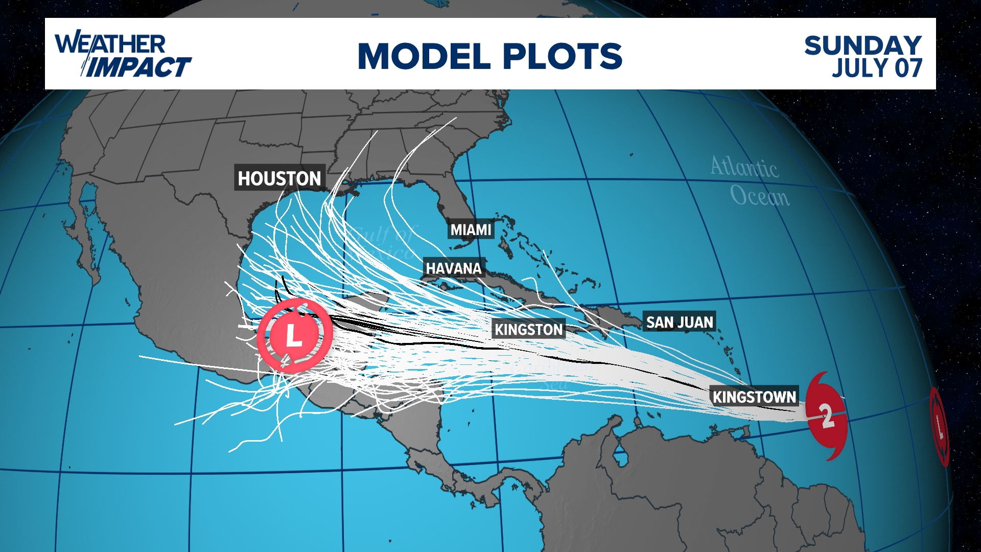 Meteorologist Chita Craft is tracking the first hurricane of the Atlantic hurricane season.