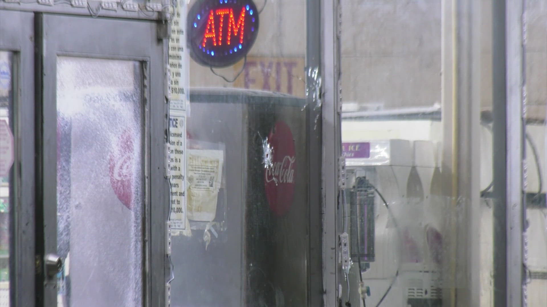 Police are investigating a tripe shooting at a corner store in southeast Houston late Thursday night.