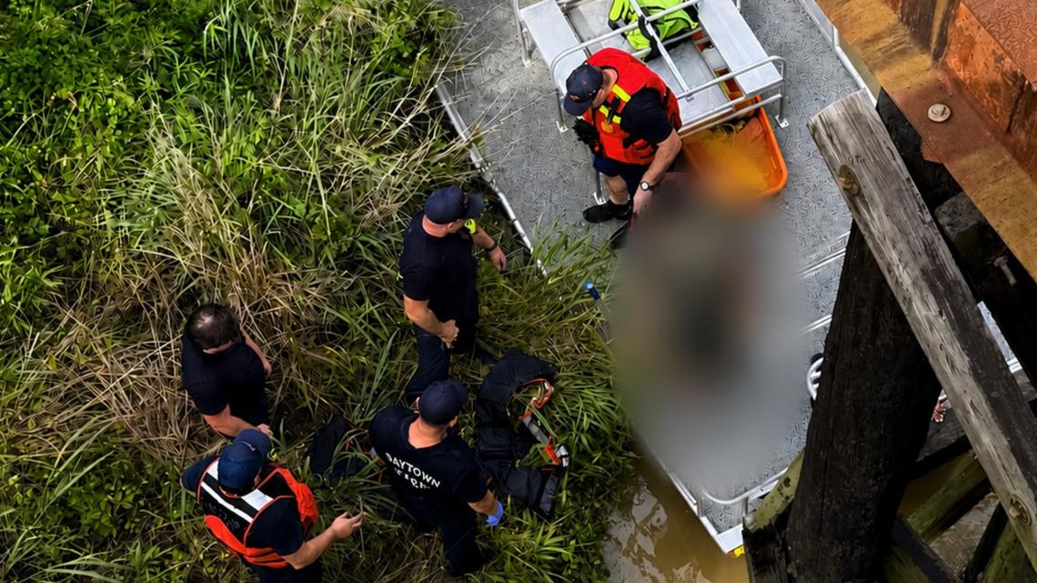 A 13-year-old girl was rescued safely from Cedar Bayou by Baytown firefighters. Thankfully, she was OK.