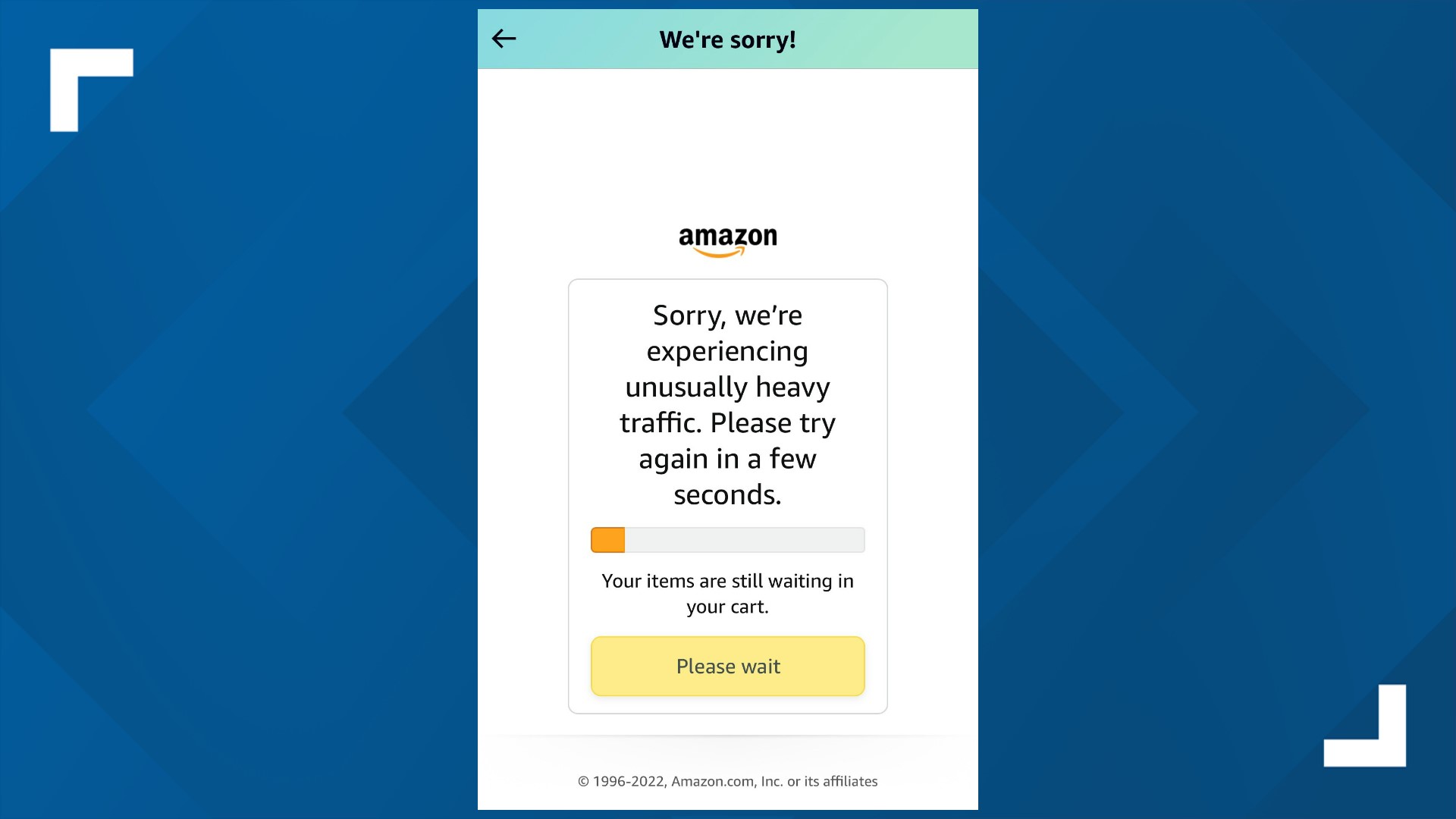 Thousands of customers reported issues with checkout on the Amazon shopping website Wednesday morning.