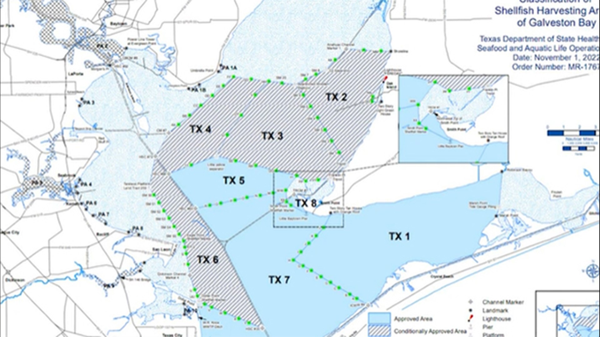 Texas reopens oyster harvesting in Galveston Bay