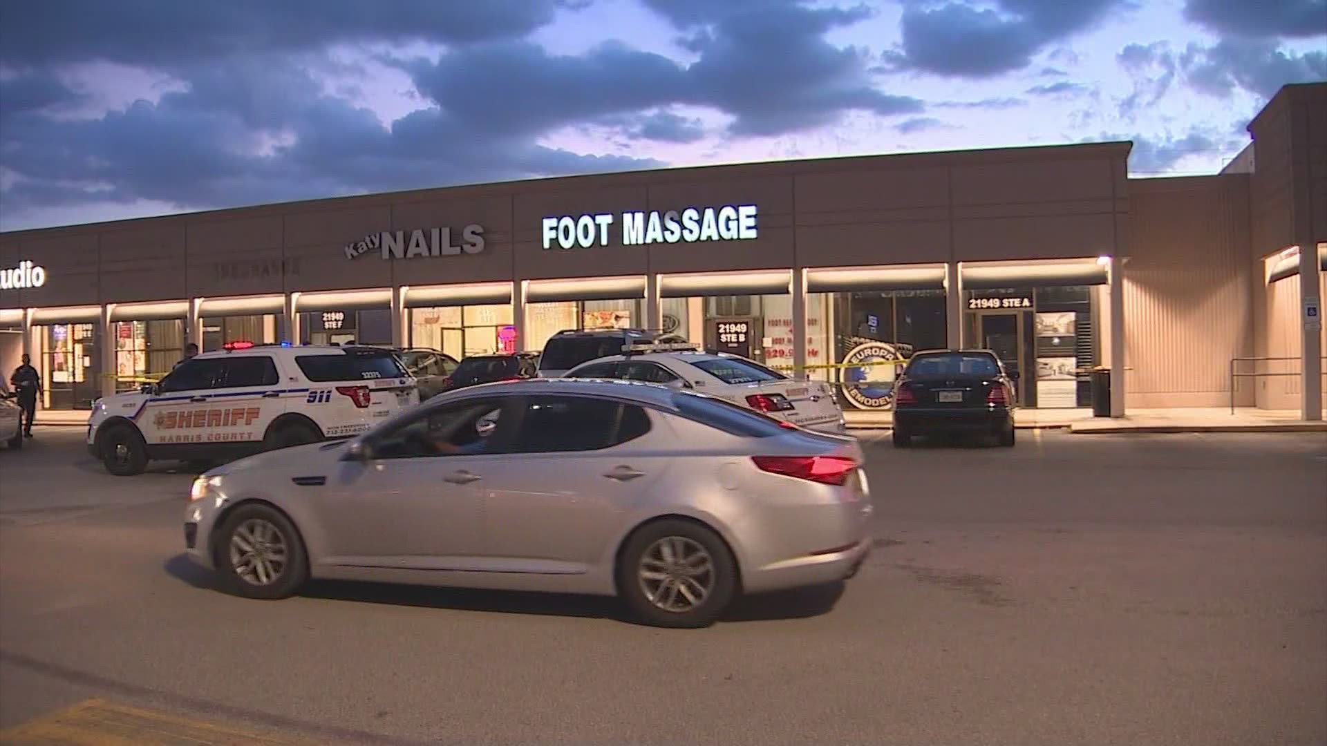 The manager of a nail salon was shot Saturday after a confrontation over a bill, according to investigators.