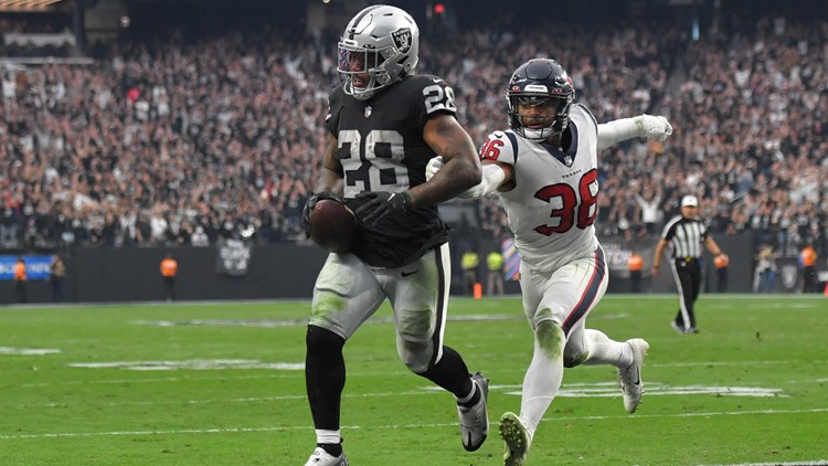 Texans can't contain Josh Jacobs as Raiders cruise to 38-20 win