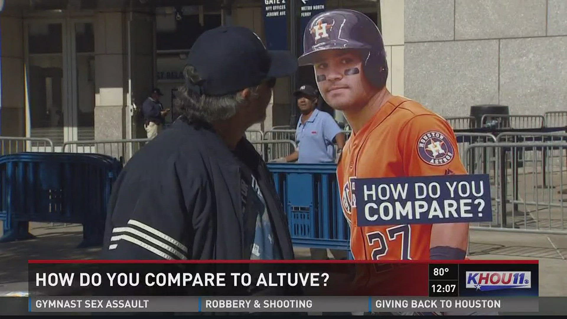 Yankee fans in New York have been loud, booing Houston's best player, Jose Altuve. So can we still convince them that Jose is the best player in the American League? That was the assignment for our Jason Bristol.