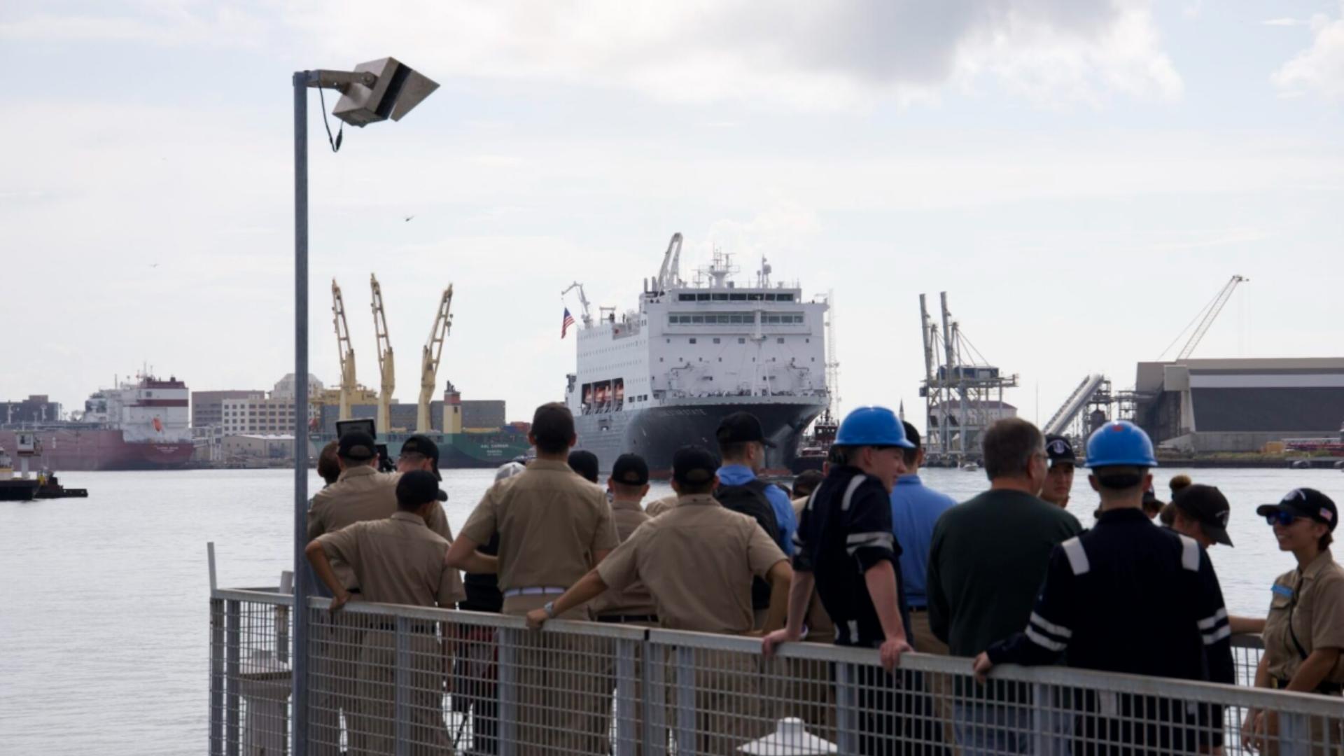 A massive $325 million ship just arrived in Galveston. Here's what it's ...