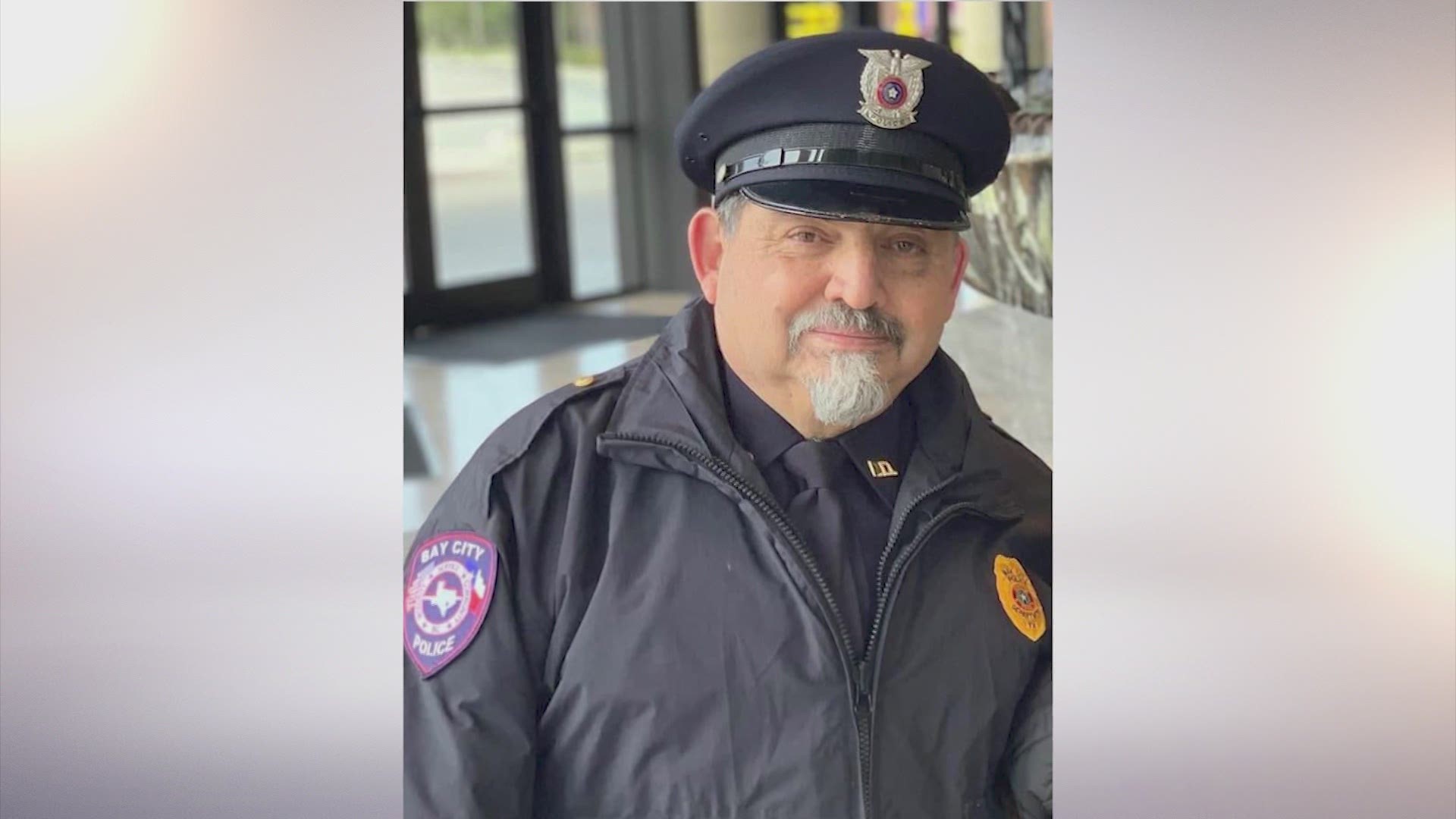 A Bay City police officer has died after a year-long battle with complications caused by COVID-19.