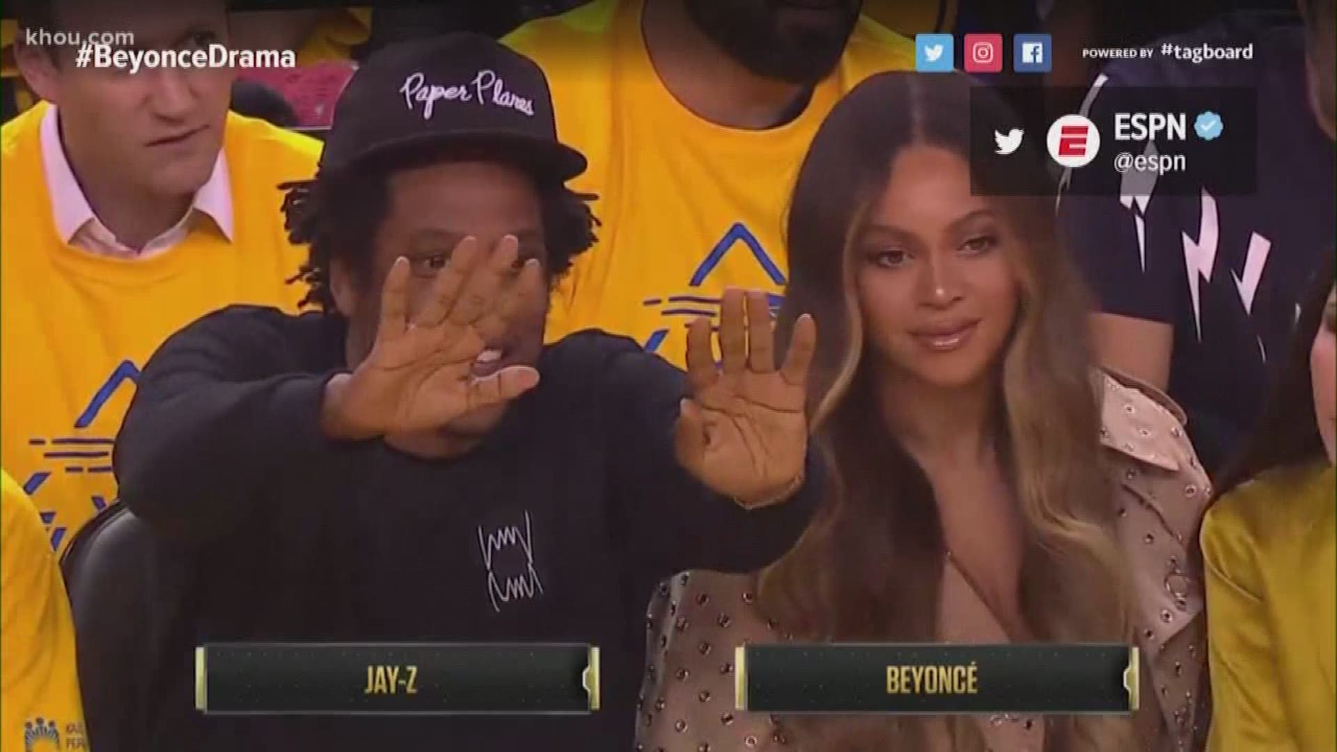 Queen Bey is breaking the internet once again. Many are buzzing over the interaction she had with Nicole Curran, the wife of Golden State Warriors owner Joe Lacob, at Game 3 of the NBA finals.