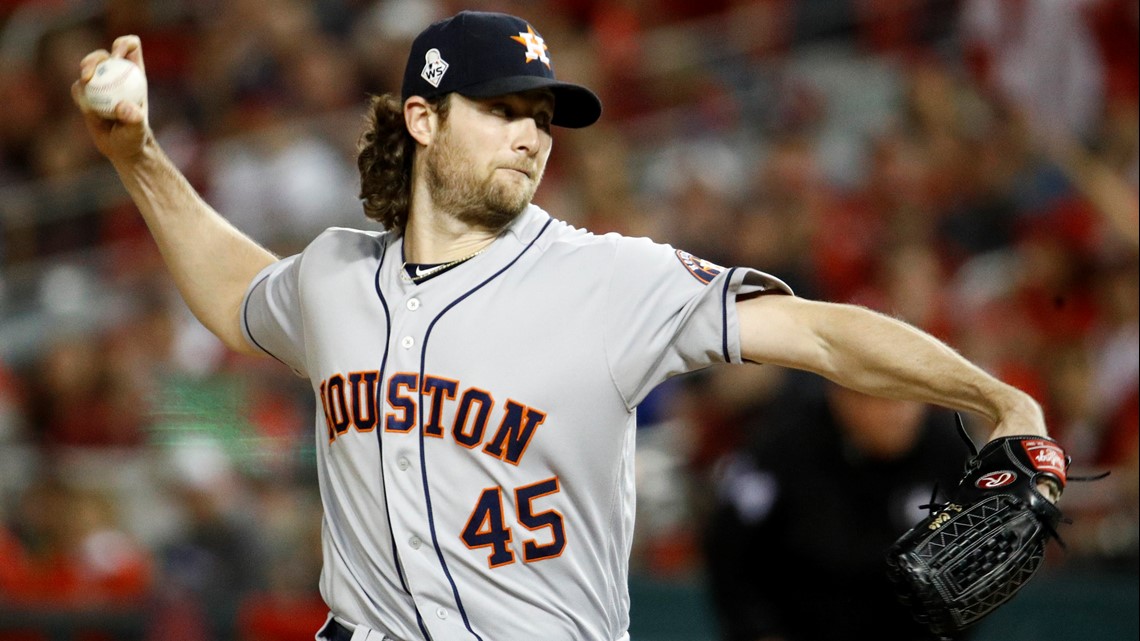 Gerrit Cole tweets message to city of Houston, thanking them
