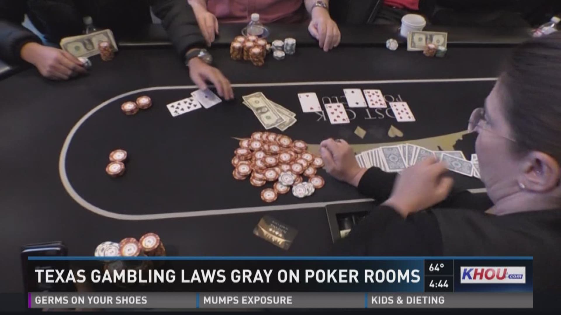 Poker rooms are opening across Texas, raising questions about their legality. But the answer isn't so crystal clear.