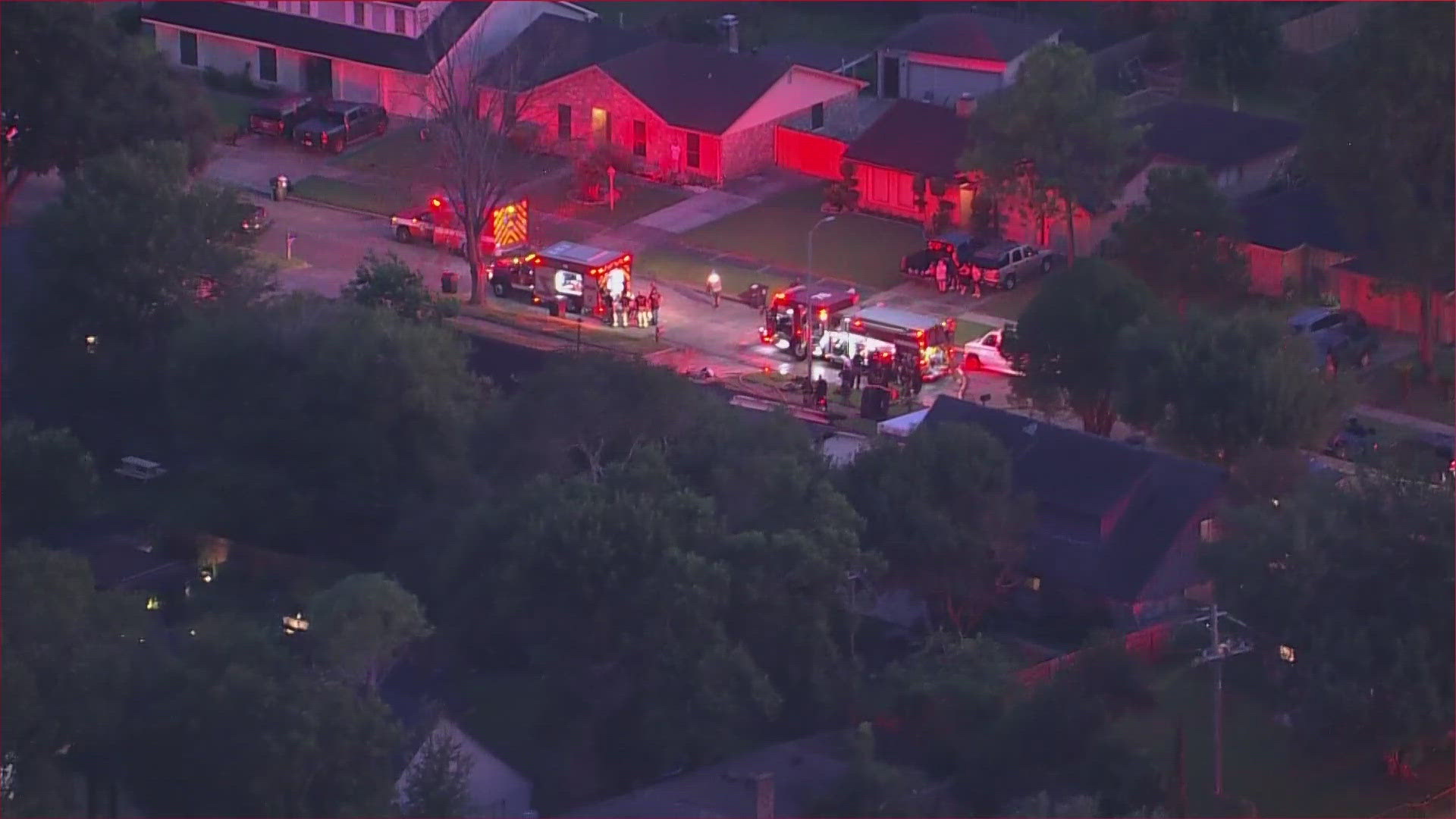 Firefighters have responded to the scene of a deadly house in southwest Houston Tuesday morning, according to the Houston Fire Department.