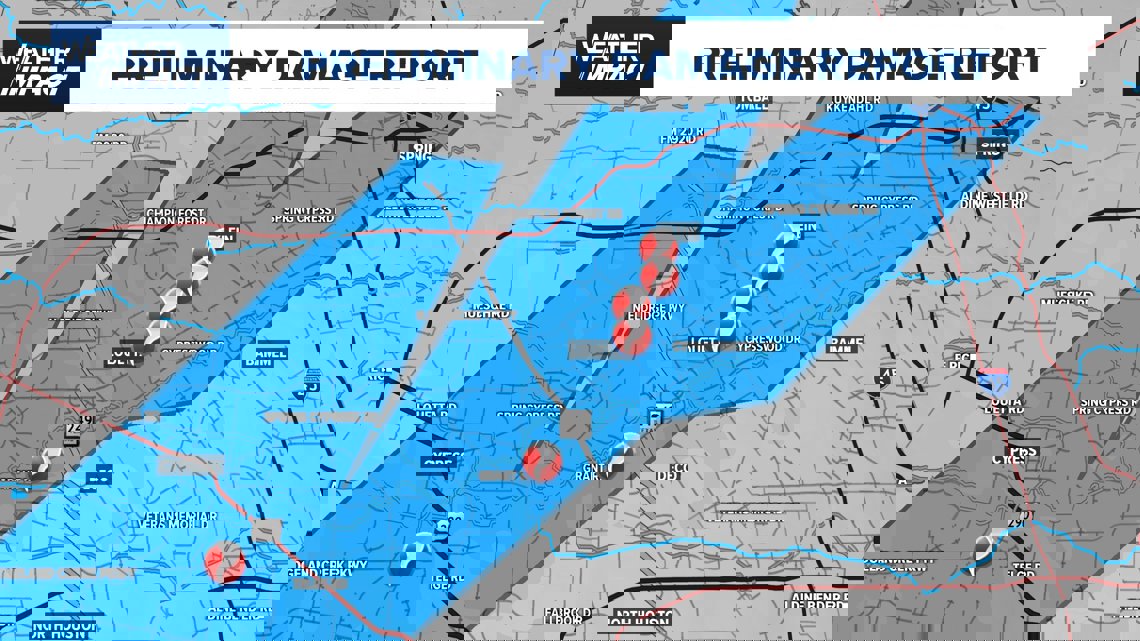 Meteorologist Chris Ramirez breaks down Monday's destructive line of storms.