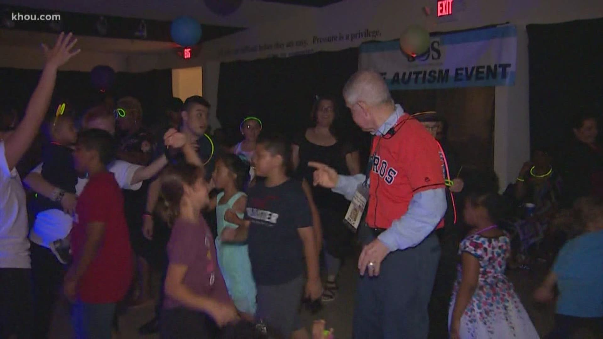 Gallery Furniture's Mattress Mack teamed up with Success on the Spectrum to host a prom for children with autism.