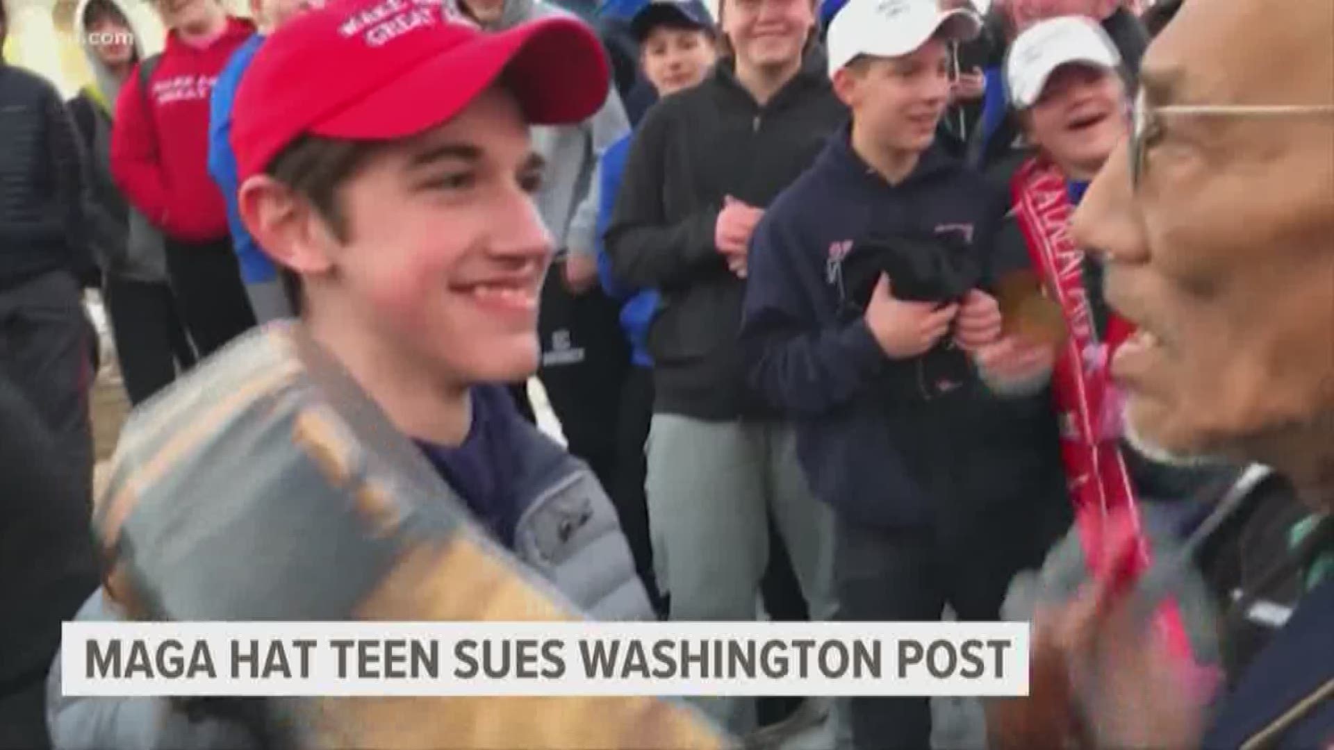 A week after a Kentucky diocese found that Catholic school boys didn’t instigate a confrontation at the Lincoln Memorial that went viral on social media, a student has filed a lawsuit against the Washington Post.