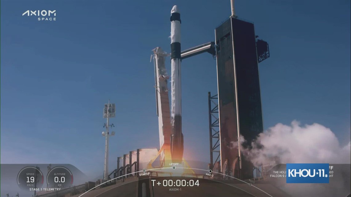 SpaceX Falcon 9 rocket launches for historic mission - Vimarsana News