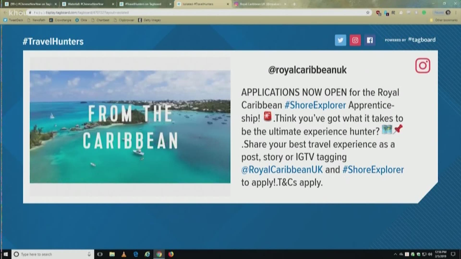 Looking for a dream job? Royal Caribbean is offering one lucky person the chance to get paid to travel the world.