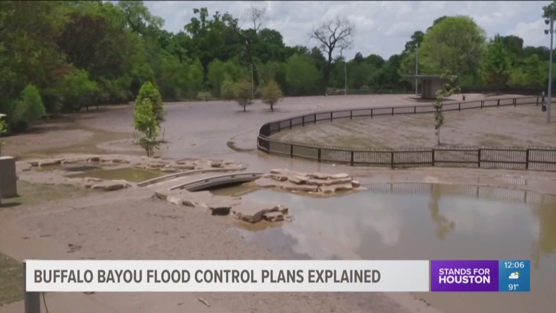 Monday night, voters will be able to hear about flood control plans for Buffalo Bayou. The county will hold a meeting to talk about a bond project.