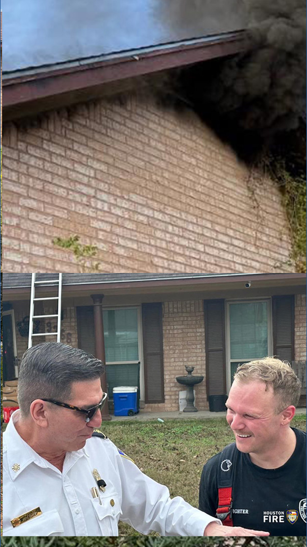 Houston firefighters battle three fires on Christmas Eve morning ...