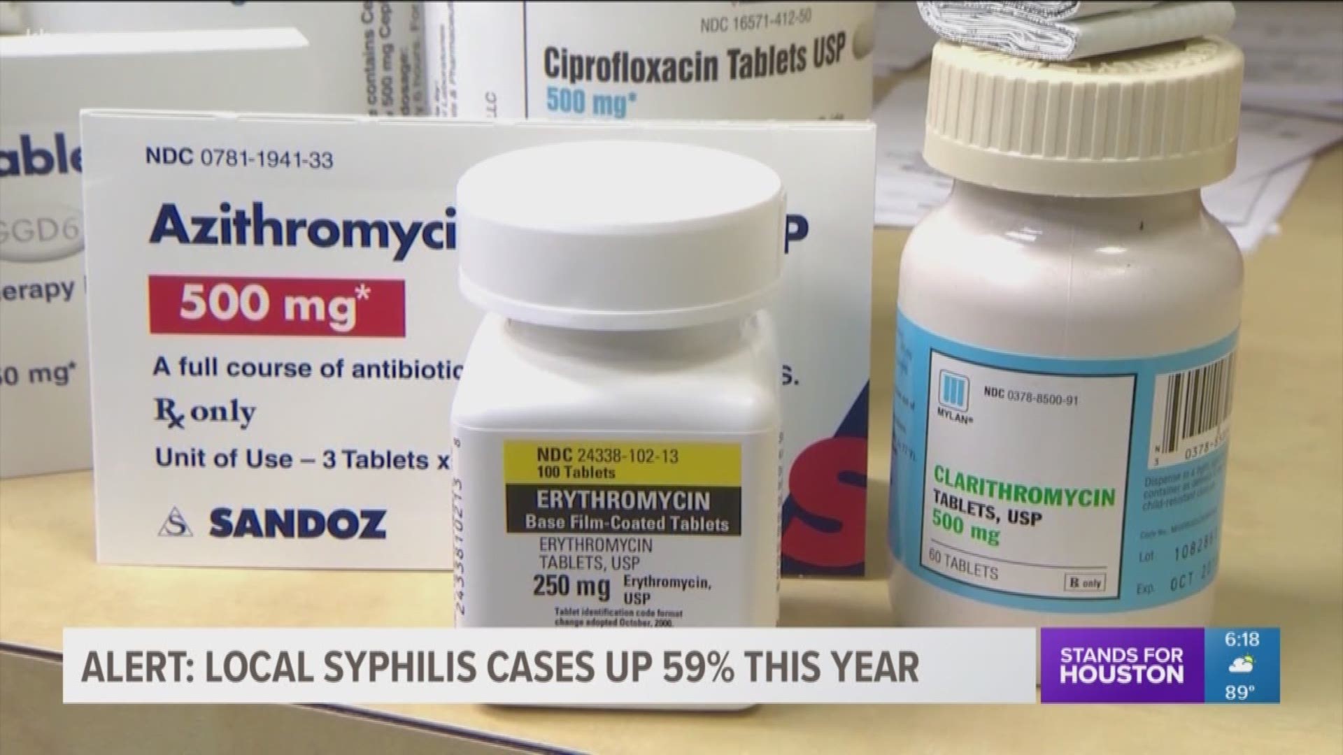 It's a startling health alert from city and county authorities noticing a sharp spike in syphilis cases.
