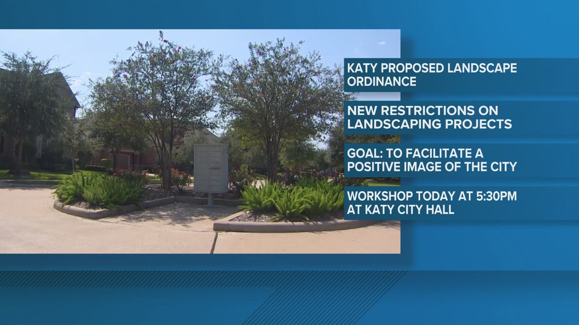 Katy considers new landscape and tree ordinance, public meeting today ...