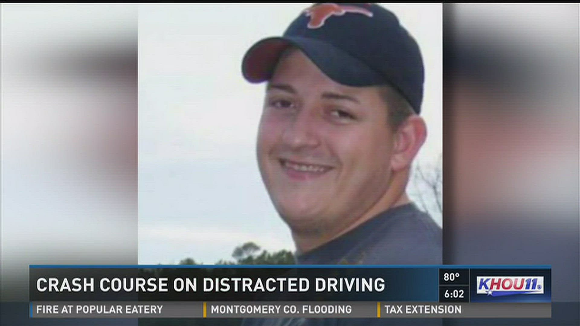 The mother of a victim in a distracted driving crash is sharing her story as part of a TxDOT campaign to encourage people not to text drive.