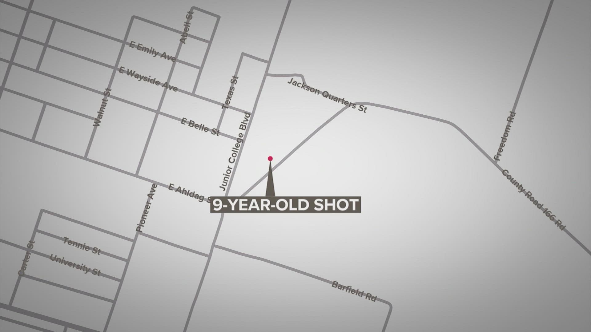 Police said an 18-year-old man was involved in a shootout and the 9-year-old boy was an "unintended victim."