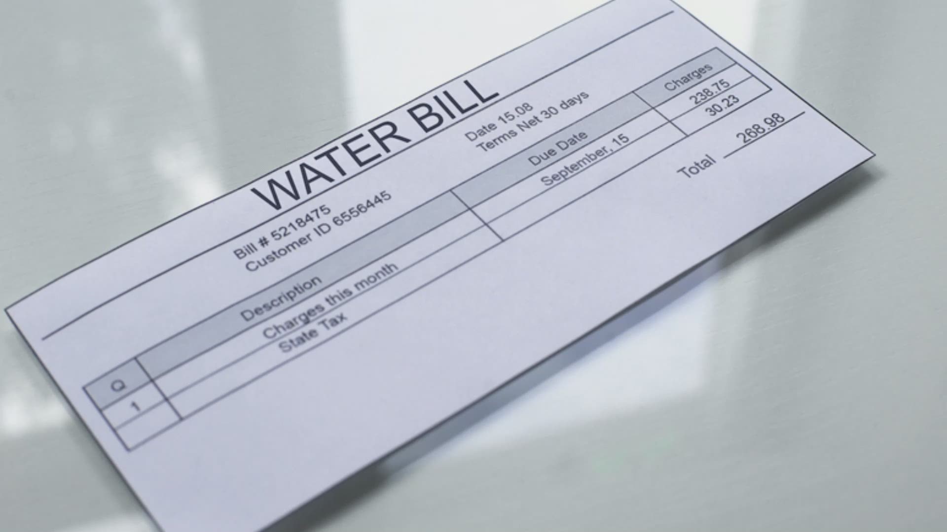 Houston Public Works says you may get sticker shock when you see the bill.  But you likely wont' have to pay it.