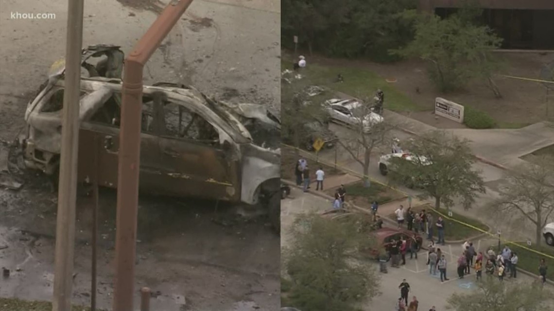 2 killed in related shooting, crash in The Woodlands