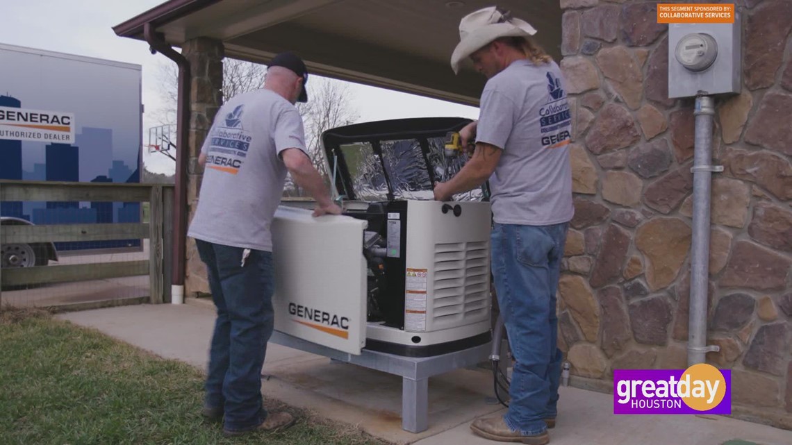 Persiapan Musim Badai: Layanan Kolaborasi memiliki generator seluruh rumah yang siap dipasang