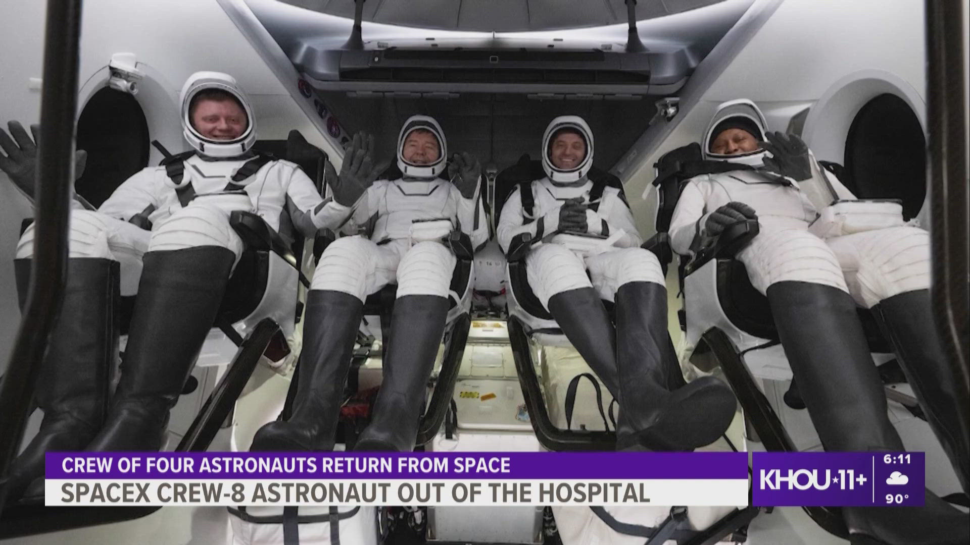 NASA Astronaut Hospitalized After Space Return Has Been Released Khou NASA Astronaut Hospitalized After Space Return Has Been Released Khou
