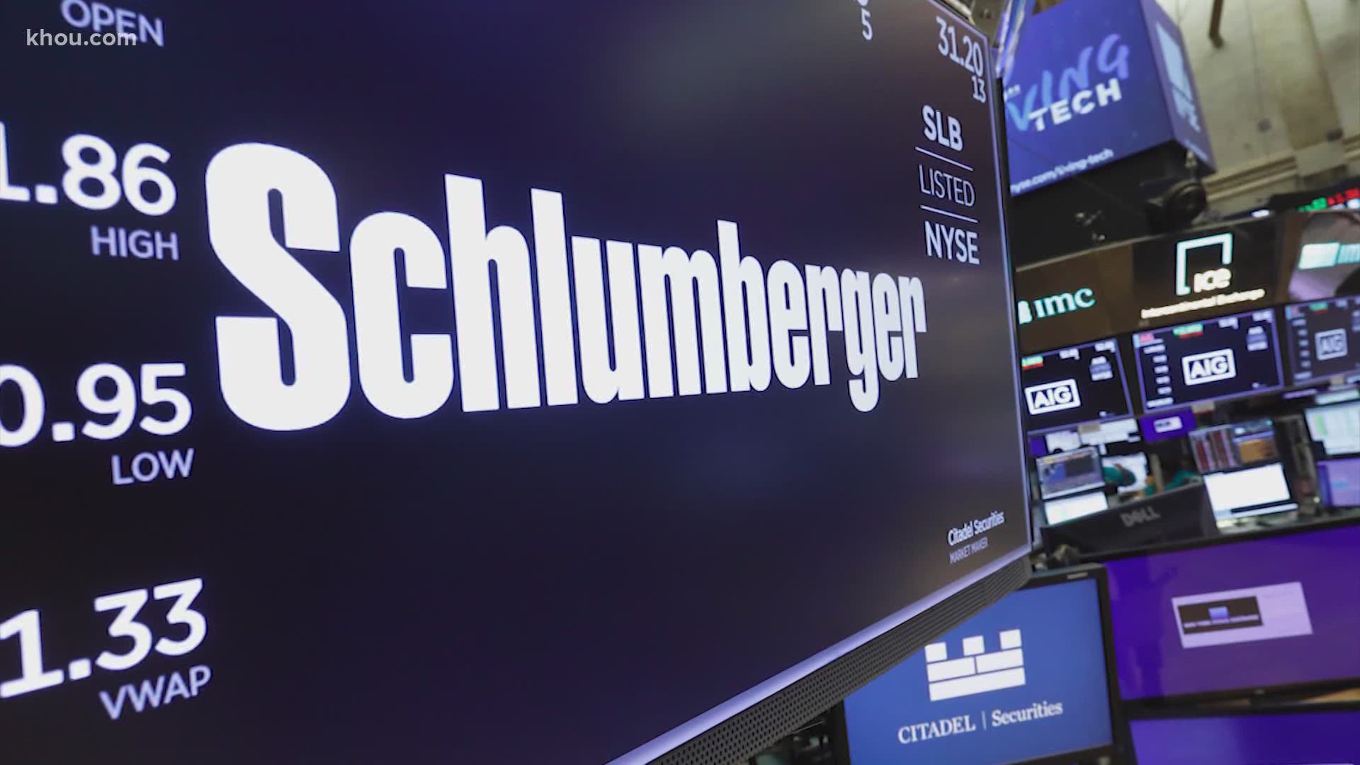 The job cuts will affect about a quarter of Schlumberger's entire workforce.