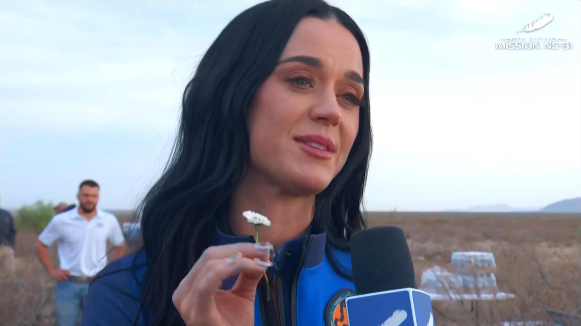 Blue Origin: Katy Perry talks about her trip to the edge of space in Texas  | khou.com