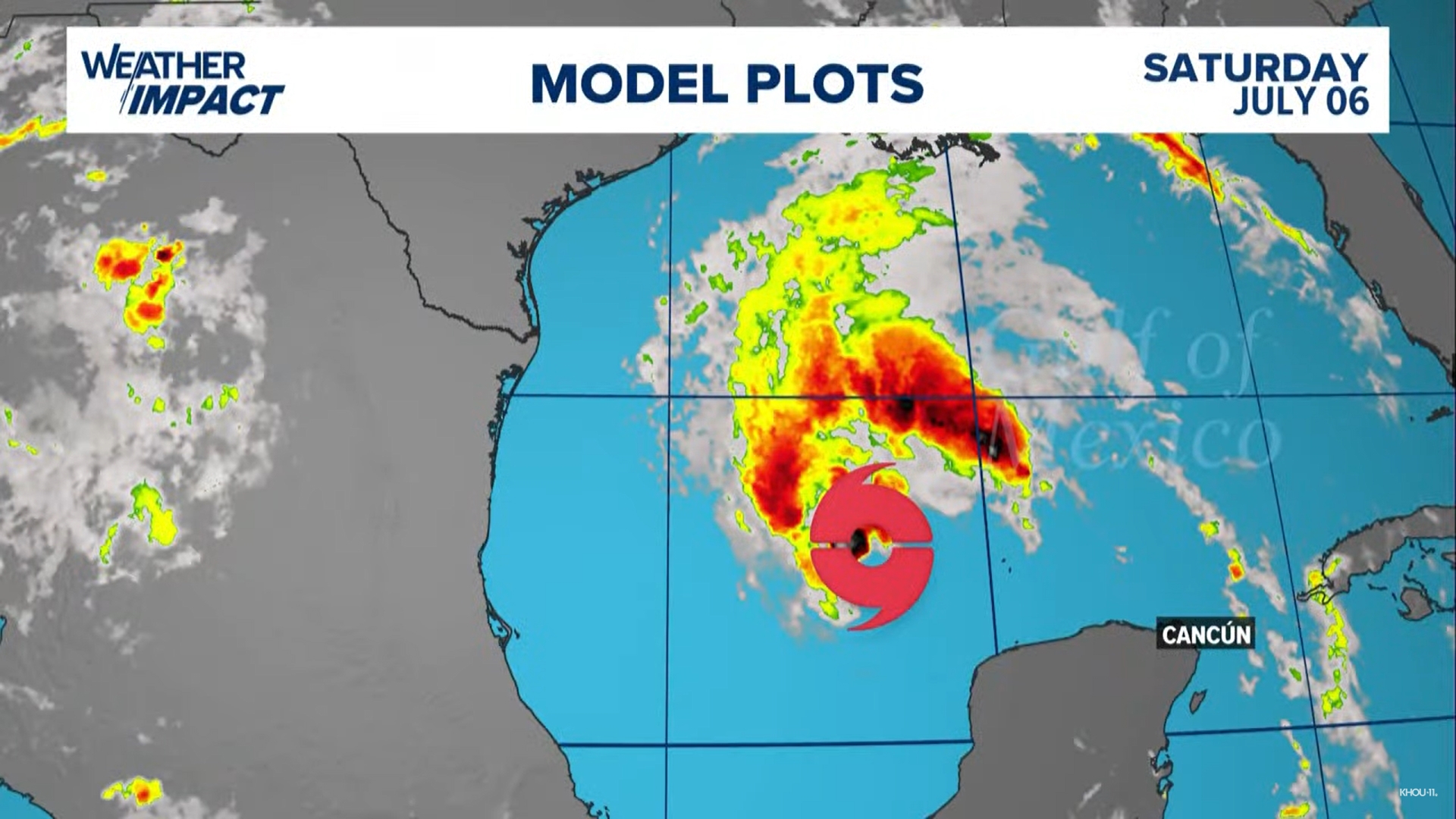 The KHOU 11 Weather Team is tracking Tropical Storm Beryl and its impacts on Texas.