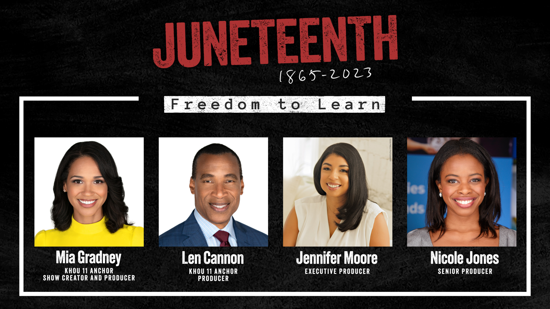 The producers of the KHOU 11 Juneteenth docuseries share their favorite stories from the latest three specials.