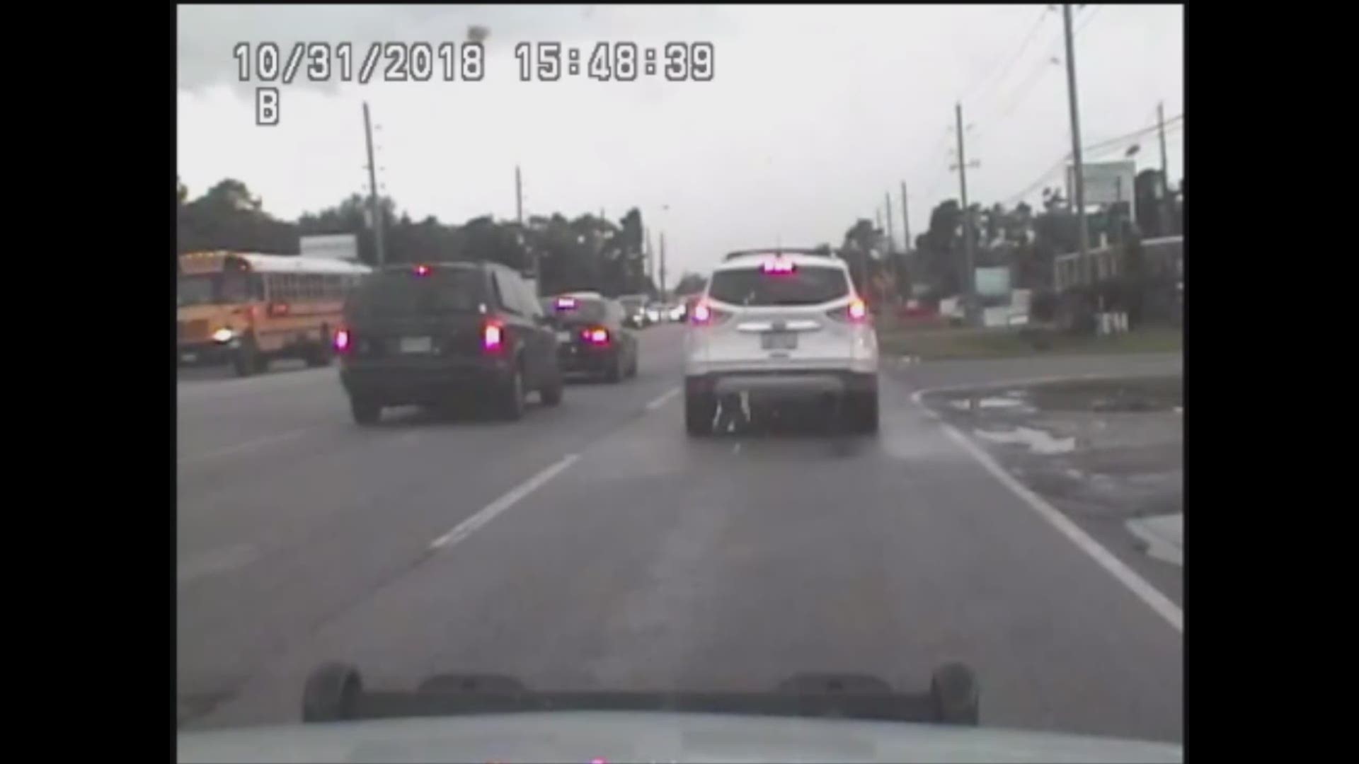 Harris County Sheriff's deputies have released the raw dash camera footage of the shooting where a 17 year old boy was killed.