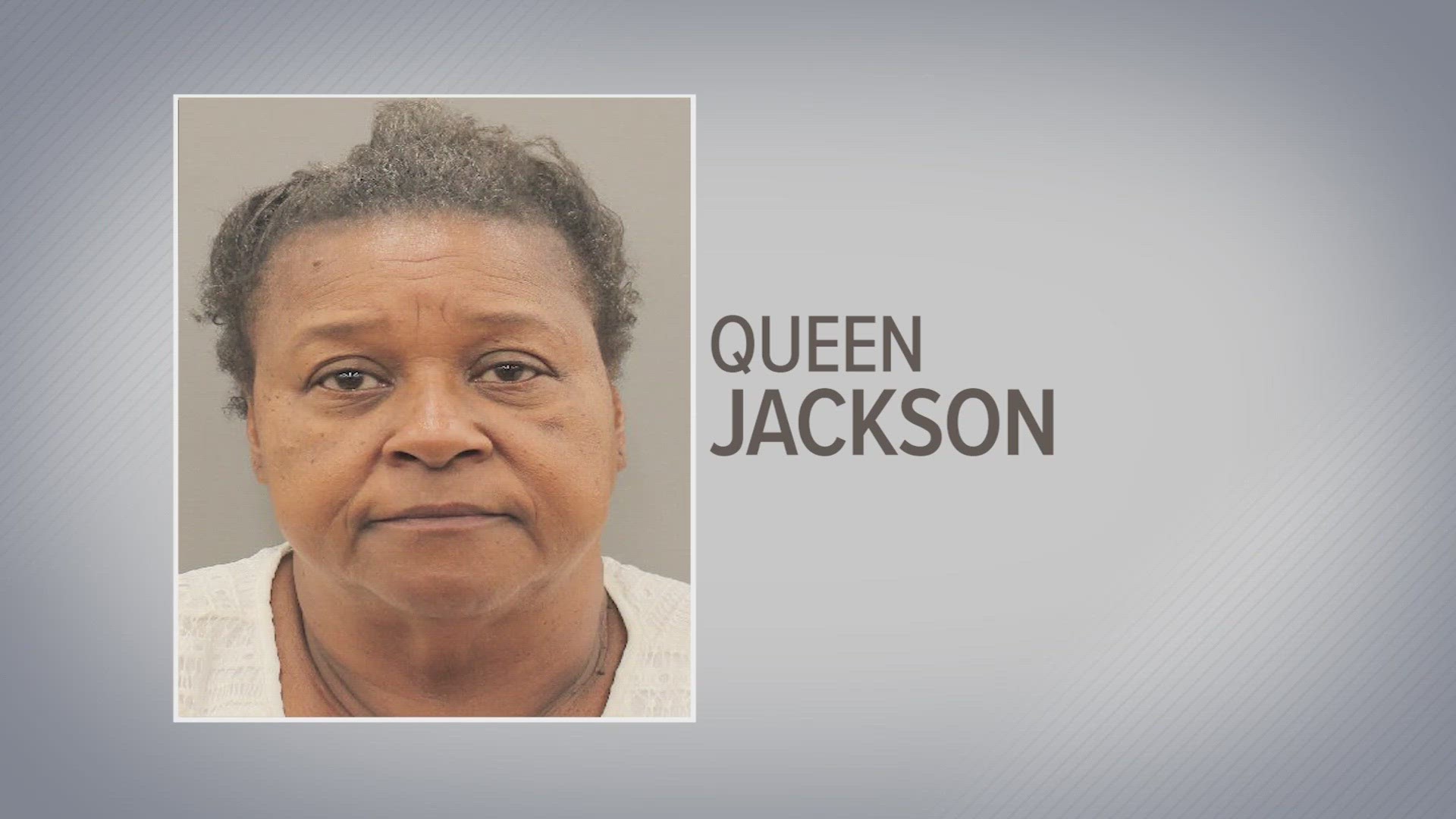 Queen Smith Jackson was arrested and charged with manslaughter after the deadly shooting of her great-nephew during her brother's funeral.