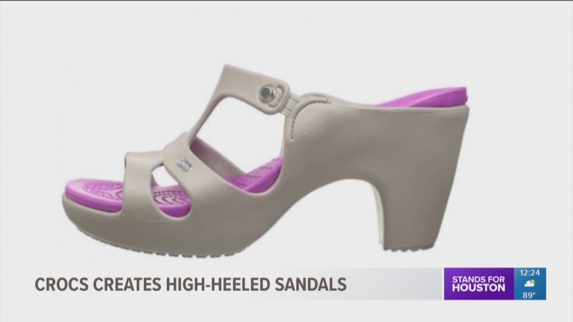 Twitter gets in a tizzy over high-heels version of Crocs 