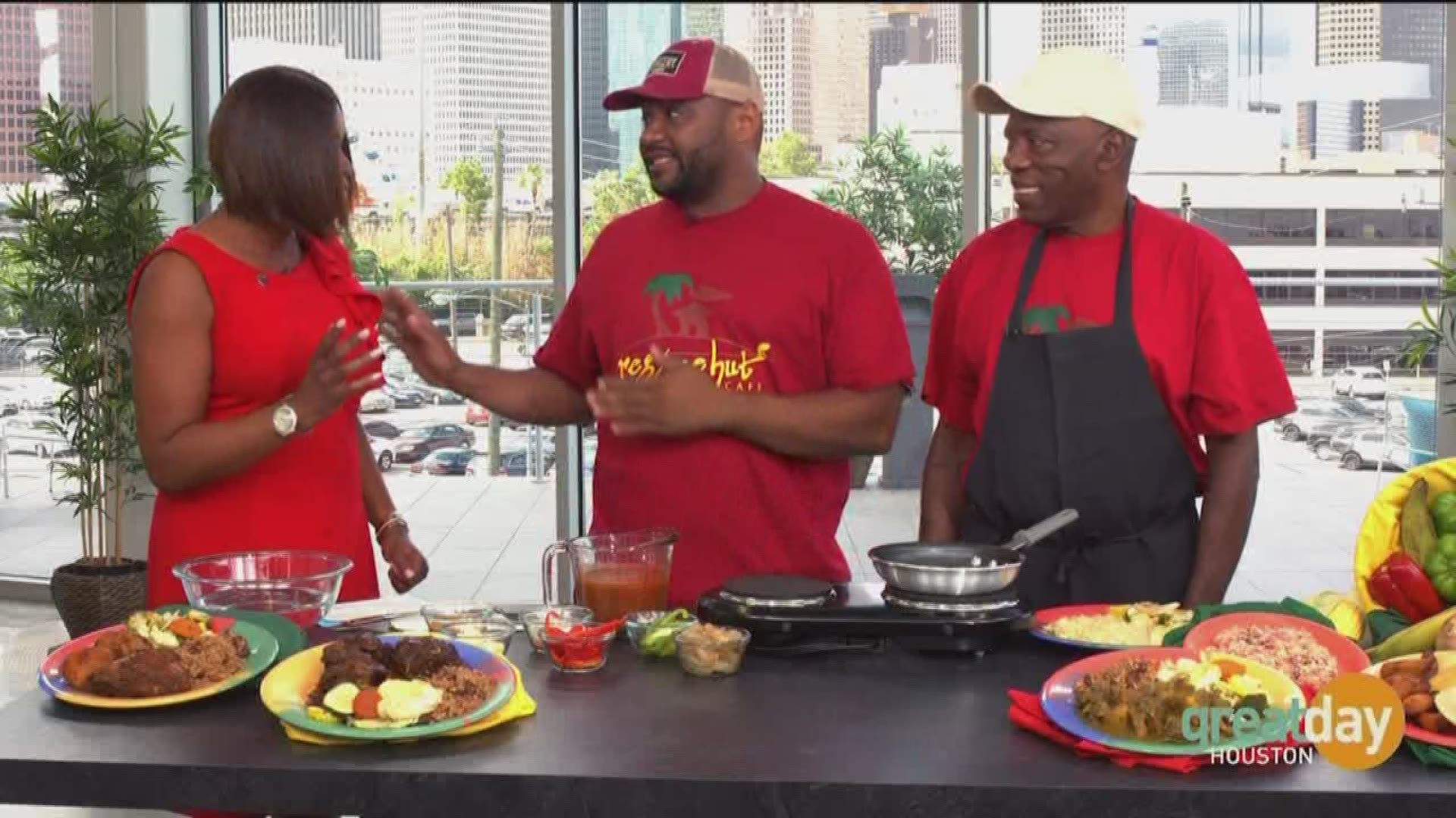 Marcus and Henry bring a variety of Caribbean dishes from The Reggae Hut Caf� to share with Deborah Duncan as they explain what makes Caribbean food one of a kind.