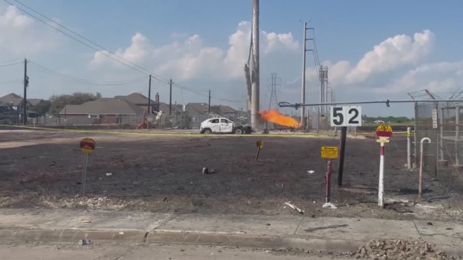 Veronica Martinez hates to think about what happened to the driver of the SUV that struck the pipeline and sparked the fire.