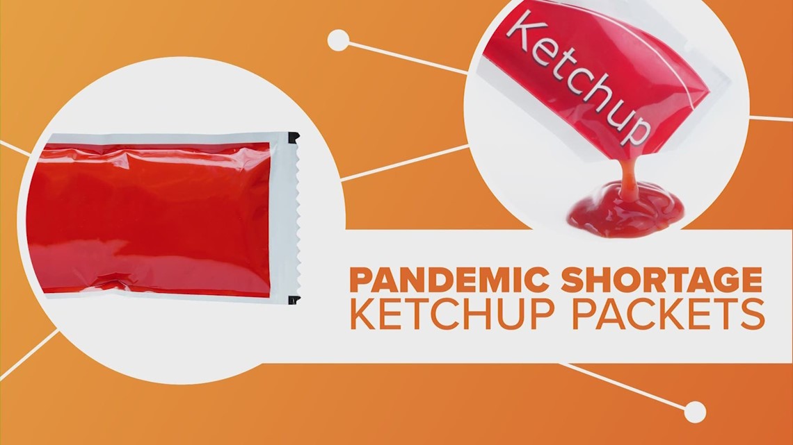 Ketchup packets are in short supply — the latest COVIDrelated shortage