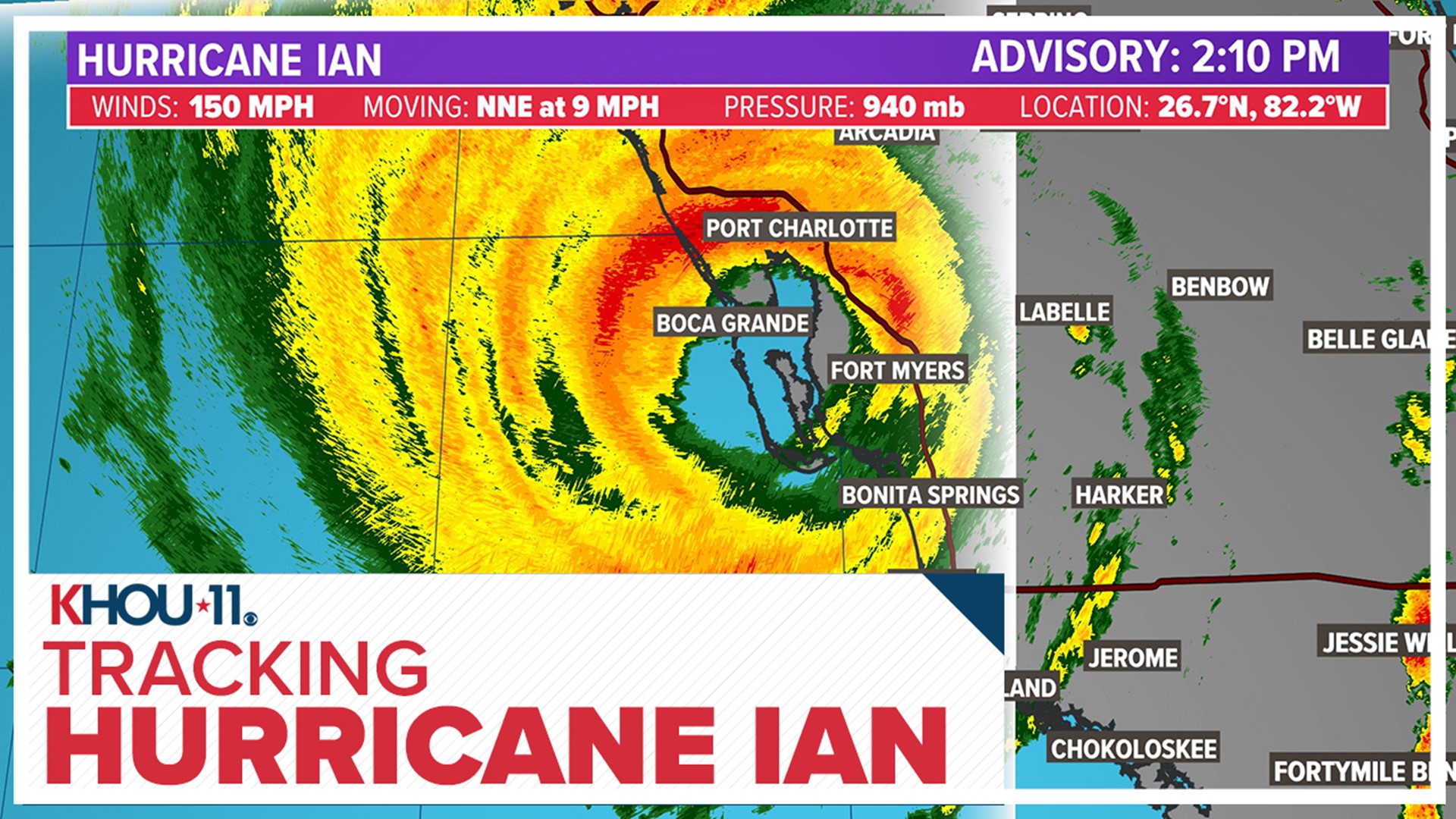 Hurricane Ian made landfall on Wednesday in southwest Florida as a large Category 4 storm.
