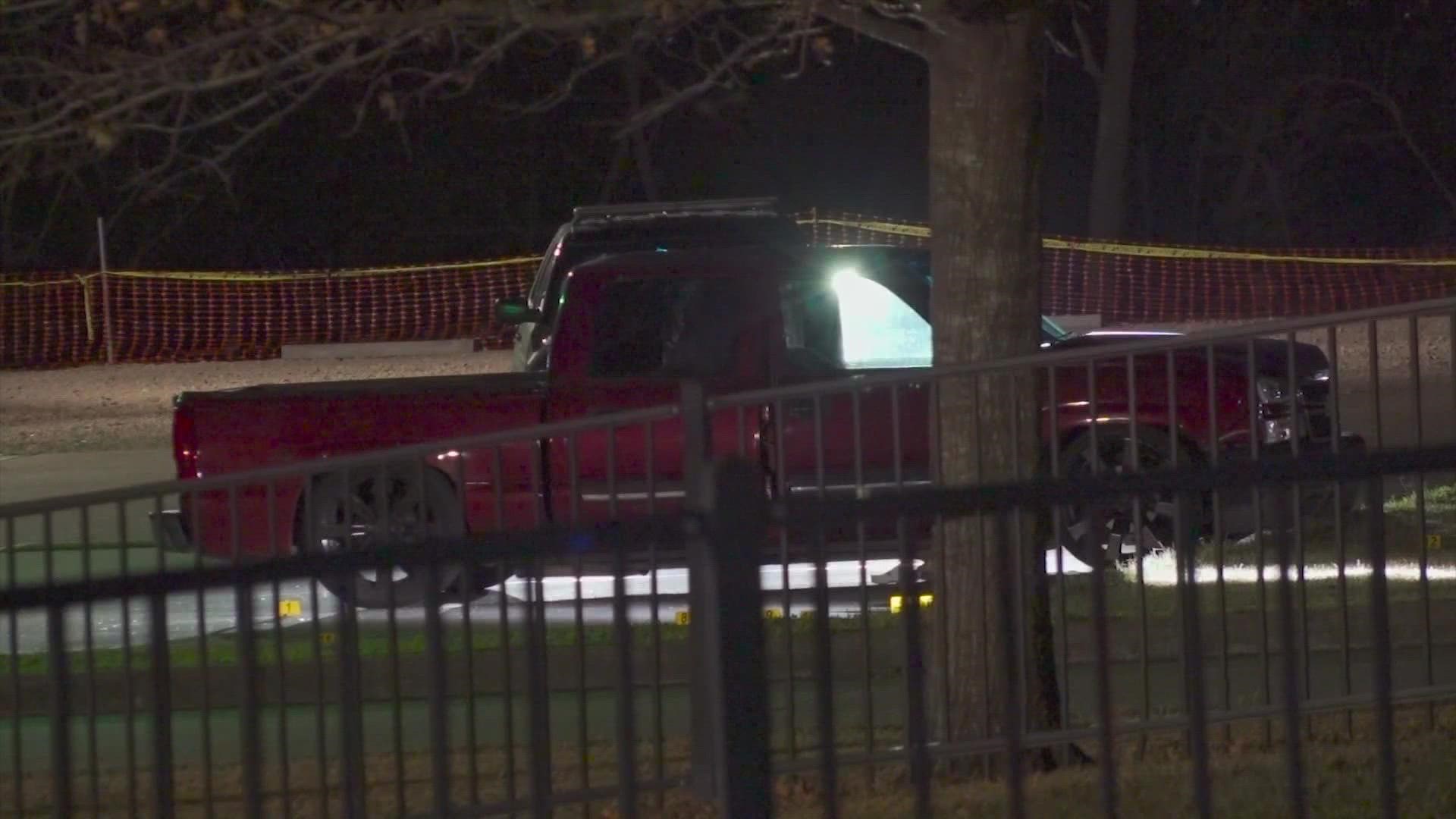 A man found shot to death in the parking lot of an elementary school on the east side may be connected to a second scene where a woman was found dead, police said.