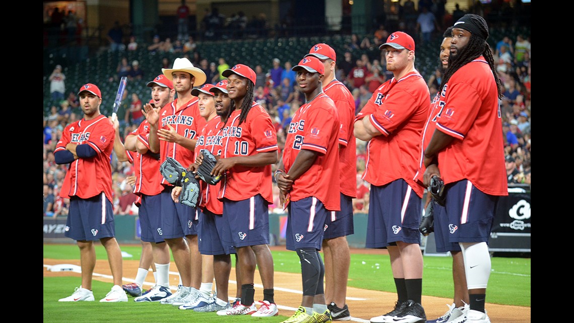 J.J. Watt, teammates give back at annual charity softball game