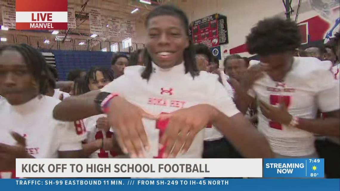 Manvel High School getting pumped for the season opener! | khou.com
