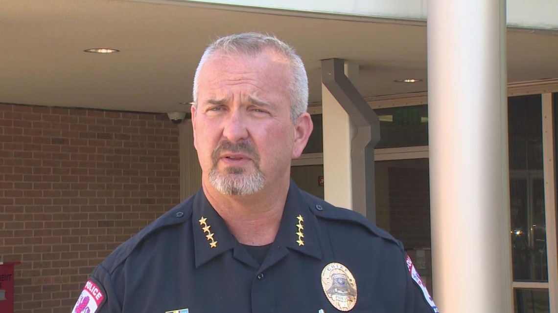 Baytown PD Chief John Stringer gives update on shooting that left three ...