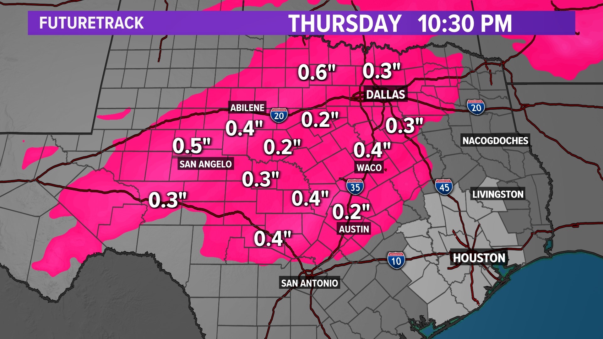 Texas Winter Storm 2025 Map