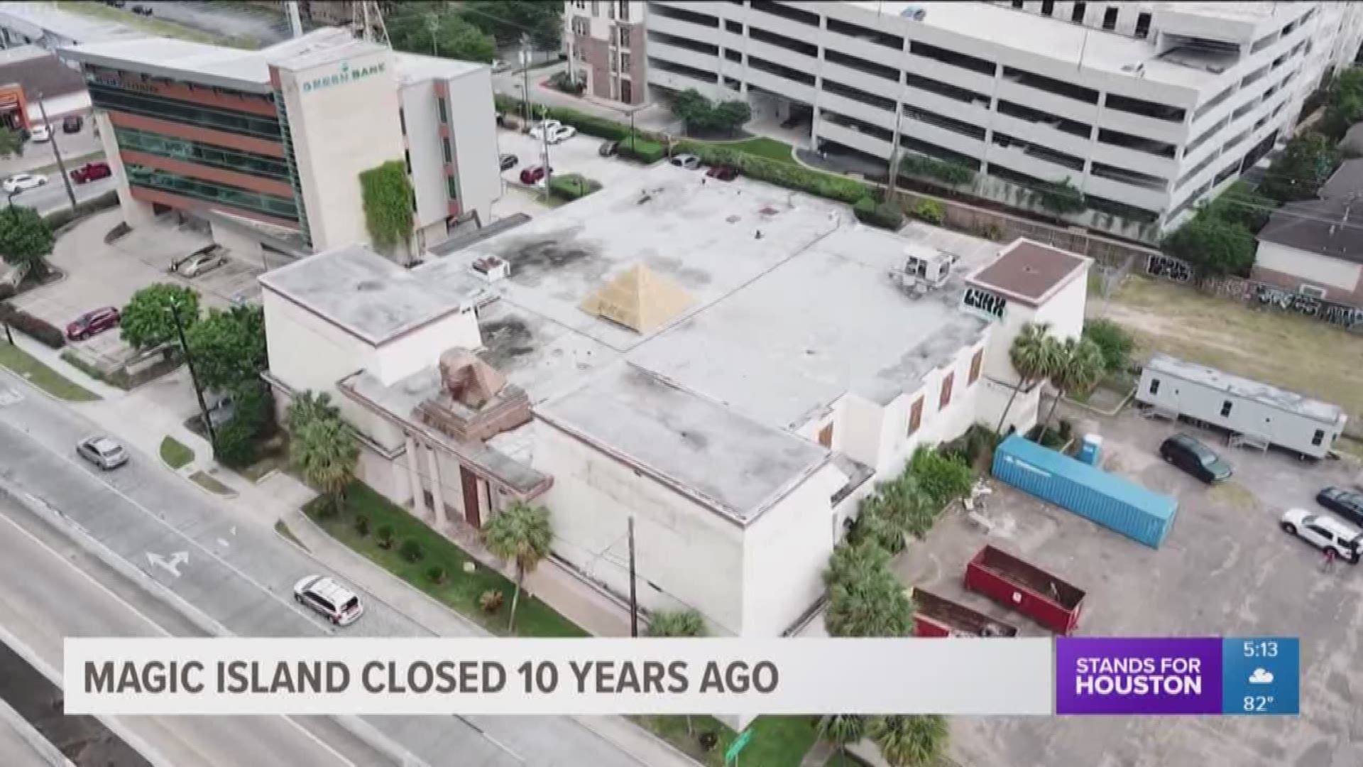After 10 years, there are plans to reopen Magic Island in Houston.