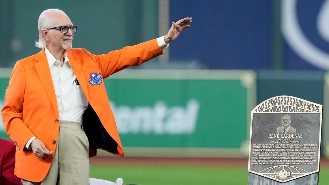 Voice of Astros’ Spanish era, René Cárdenas, dies at 96