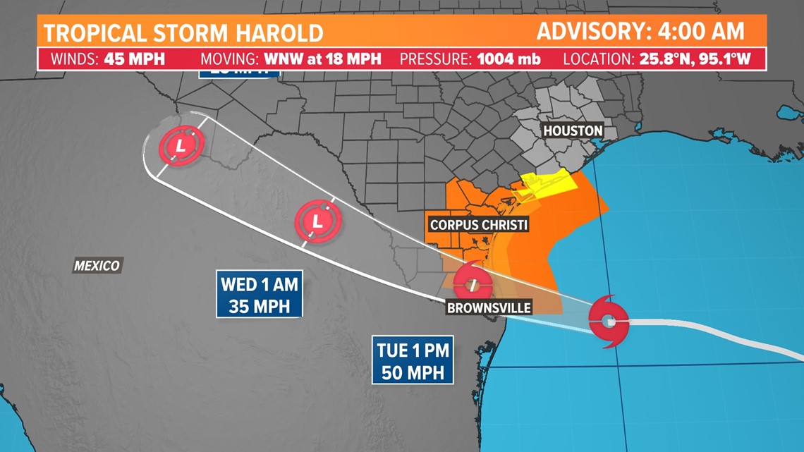 UPDATE: Tropical Storm Franklin expected to make Mexico landfall overnight