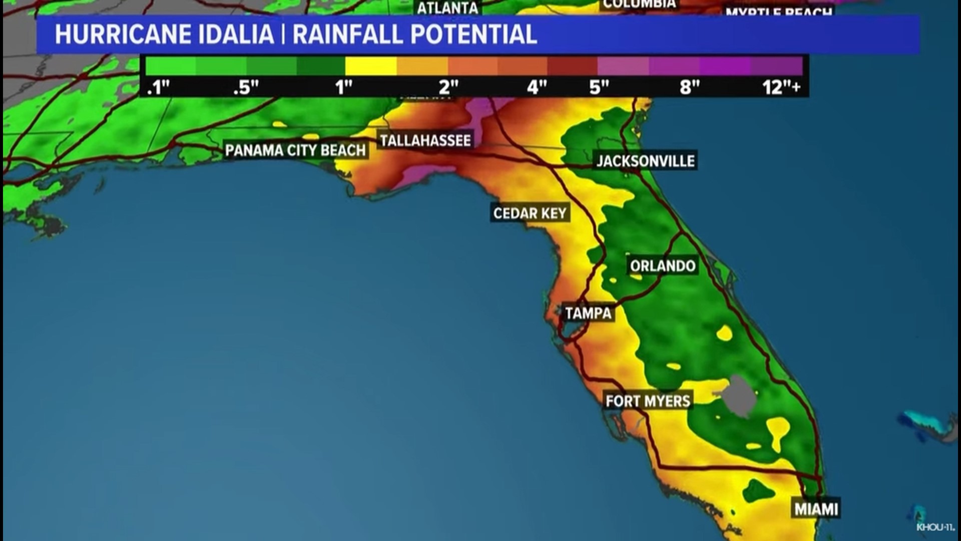 Hurricane Idalia updates: Storm makes landfall in Big Bend area | khou.com