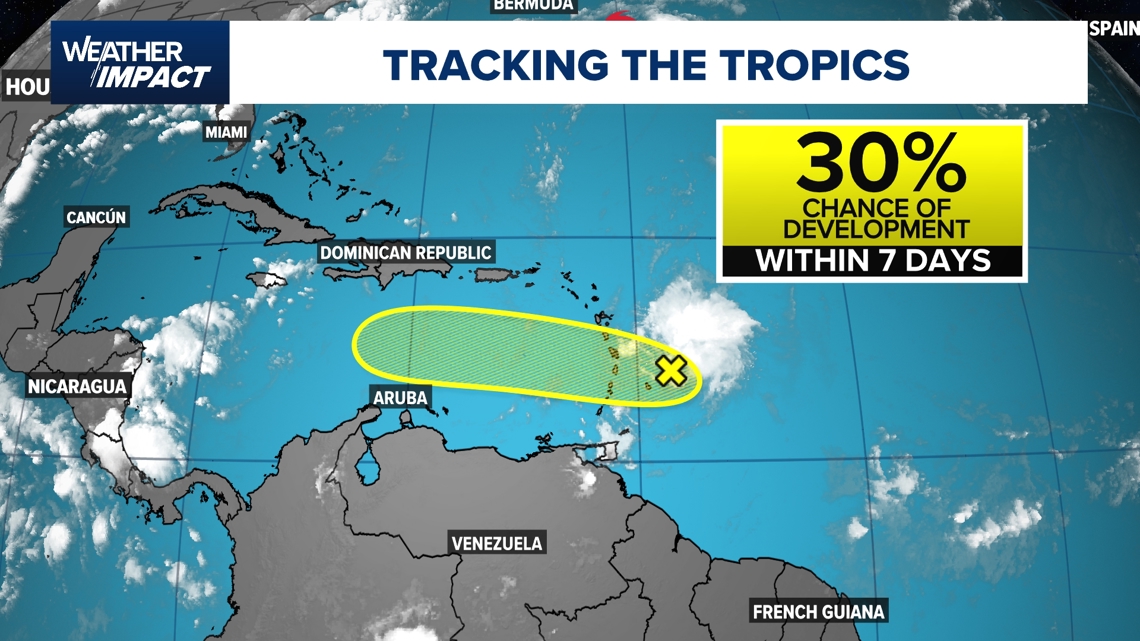 Tropical update: Tracking wave in Atlantic with low chance for ...
